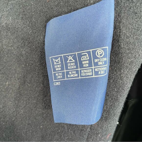 Vintage Burberry Olive Green Novacheck Wool Lined Trench Coat 40 Burberrys - Picture 16 of 16